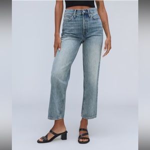 Everlane rigid way high jean 30 tall